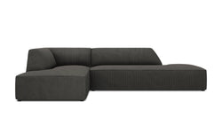 Hoekbank Sao Lounge ribstof links