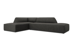 Hoekbank Sao Lounge ribstof links
