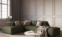 Hoekbank Sao Lounge ribstof links