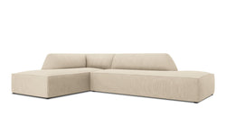 Hoekbank Sao Lounge ribstof links