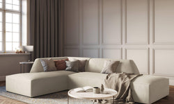 Hoekbank Sao Lounge ribstof links