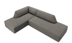 Hoekbank Sao Lounge ribstof links