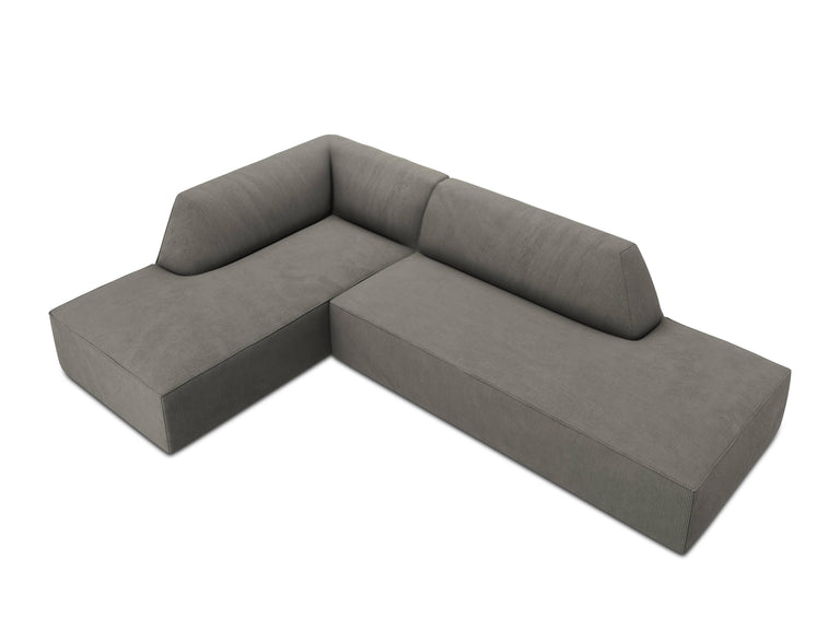 Hoekbank Sao Lounge ribstof links