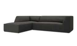 Hoekbank Sao ribstof links