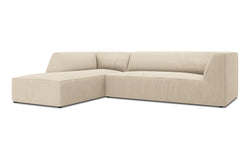 Hoekbank Sao ribstof links
