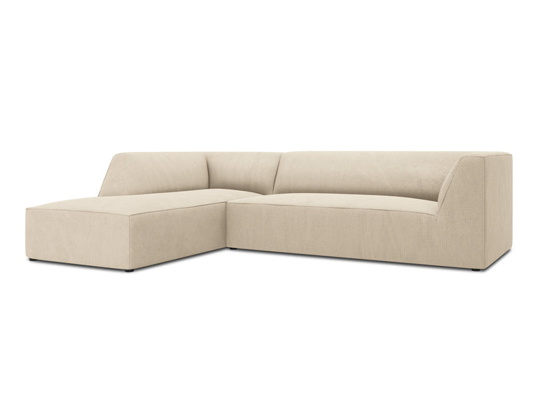 Hoekbank Sao ribstof links