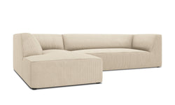 Hoekbank Sao ribstof links
