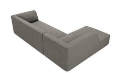 Hoekbank Sao ribstof links