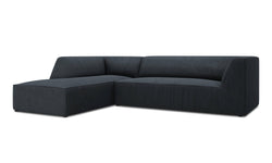 Hoekbank Sao ribstof links