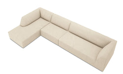 Hoekbank Sao ribstof links