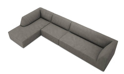 Hoekbank Sao ribstof links