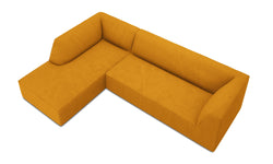 Hoekbank Sao ribstof links