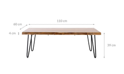 Salontafel Maddy acaciahout