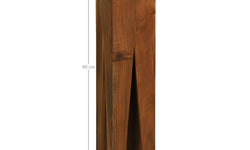 Set van 3 decoratieve zuilen Grace acaciahout