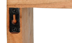 Set van 3 wandplanken Kubus acaciahout