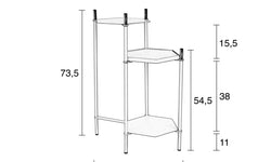 Bijzettafel Honeycomb