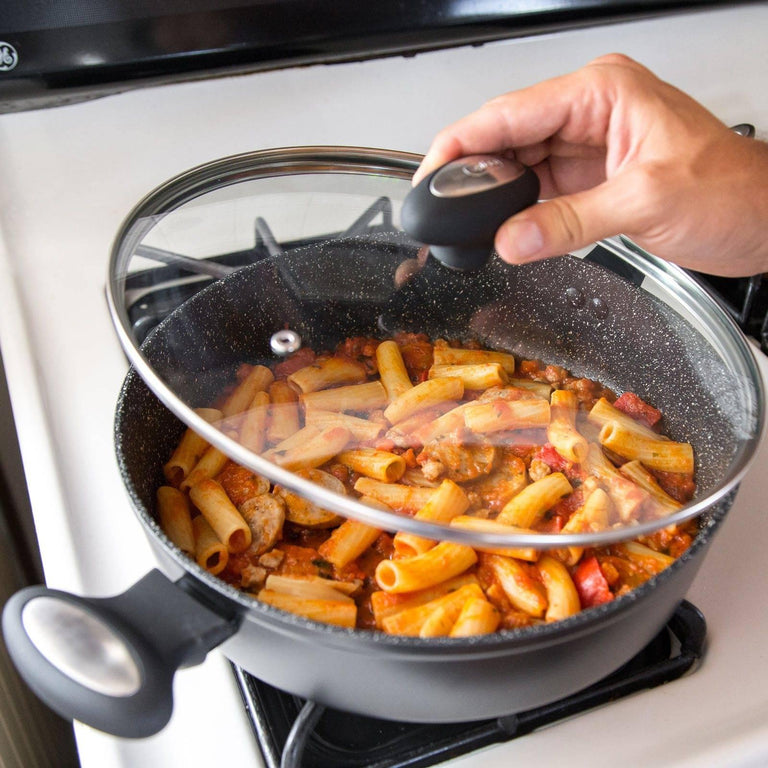 Sauteerpan met deksel Cook